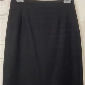 Ralph Lauren Purple label black wool pencil skirt